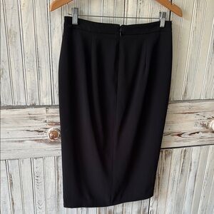 RW&CO Black Midi Pencil Skirt for Work